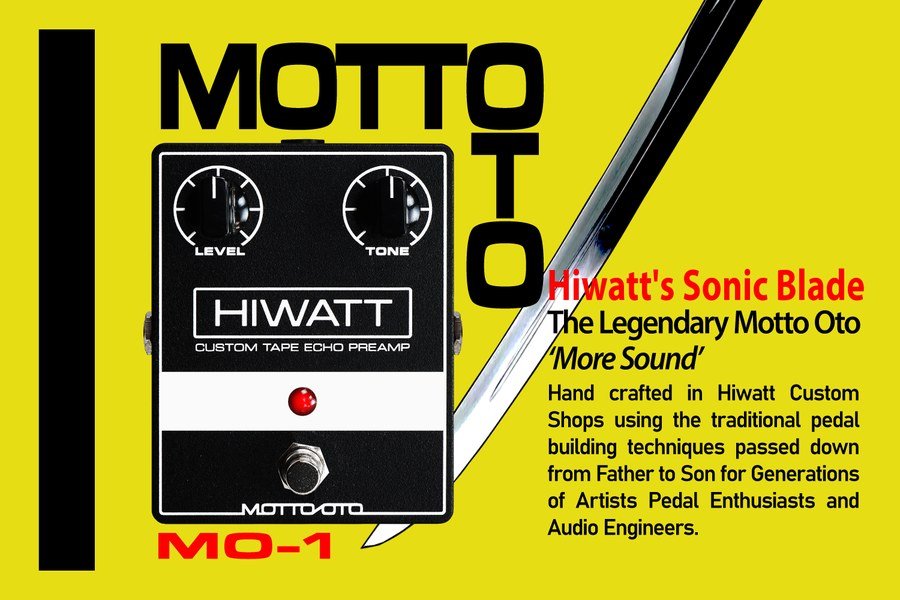 Hiwatt Custom Motto Oto Boost