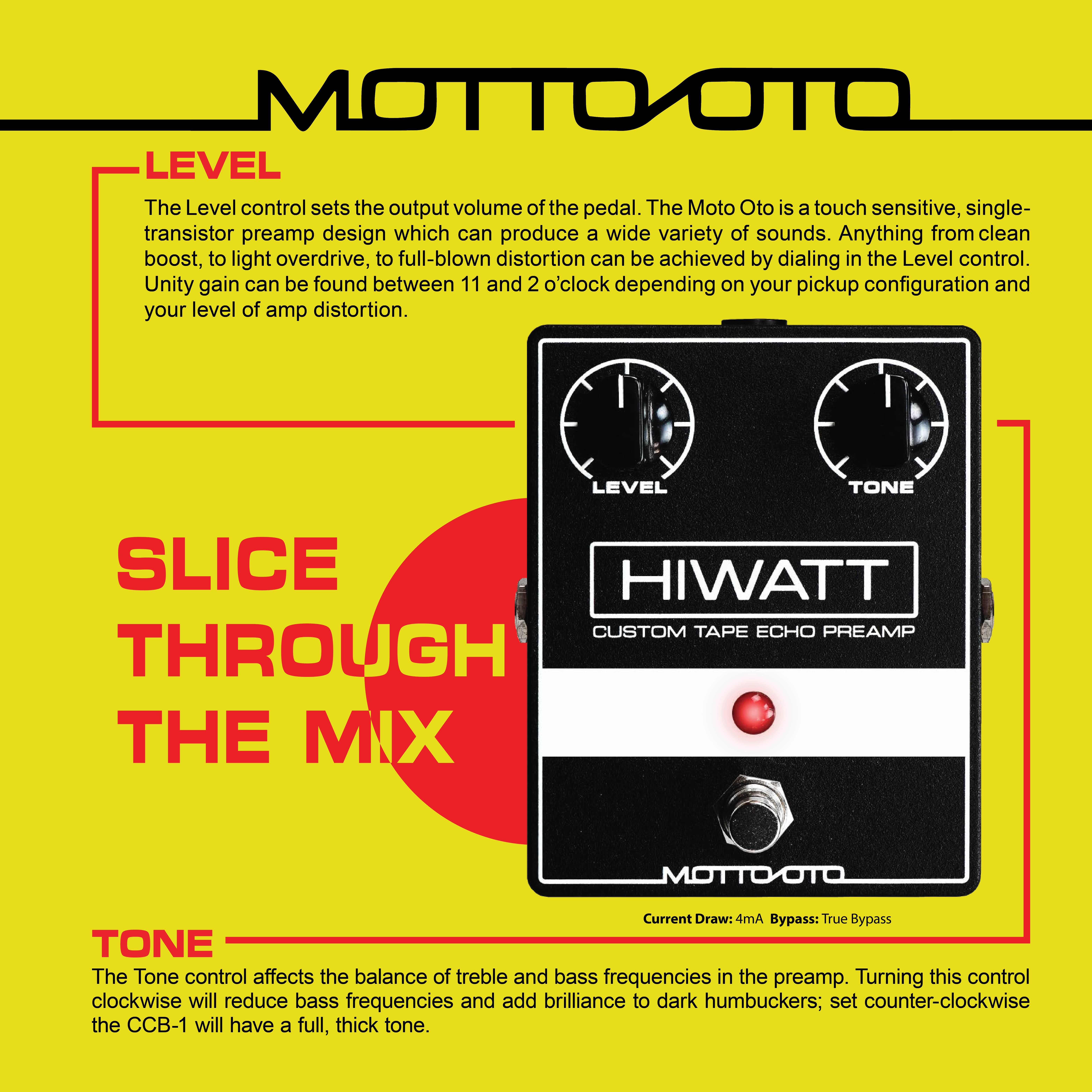 Hiwatt Custom Motto Oto Boost - view 3