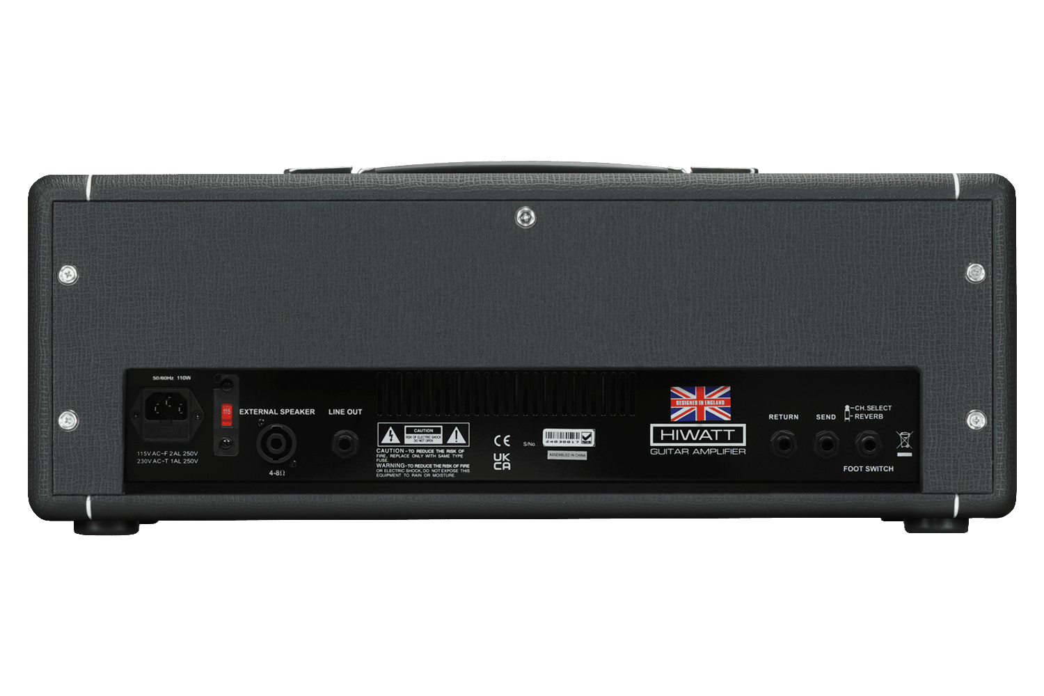 Hiwatt Leeds 50R Head - view 4