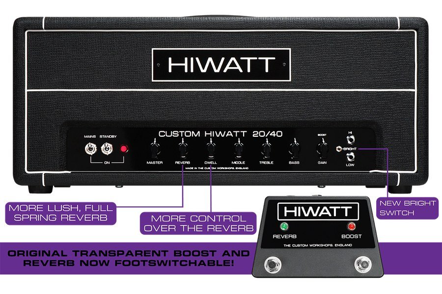 Hiwatt Studio/Stage Head