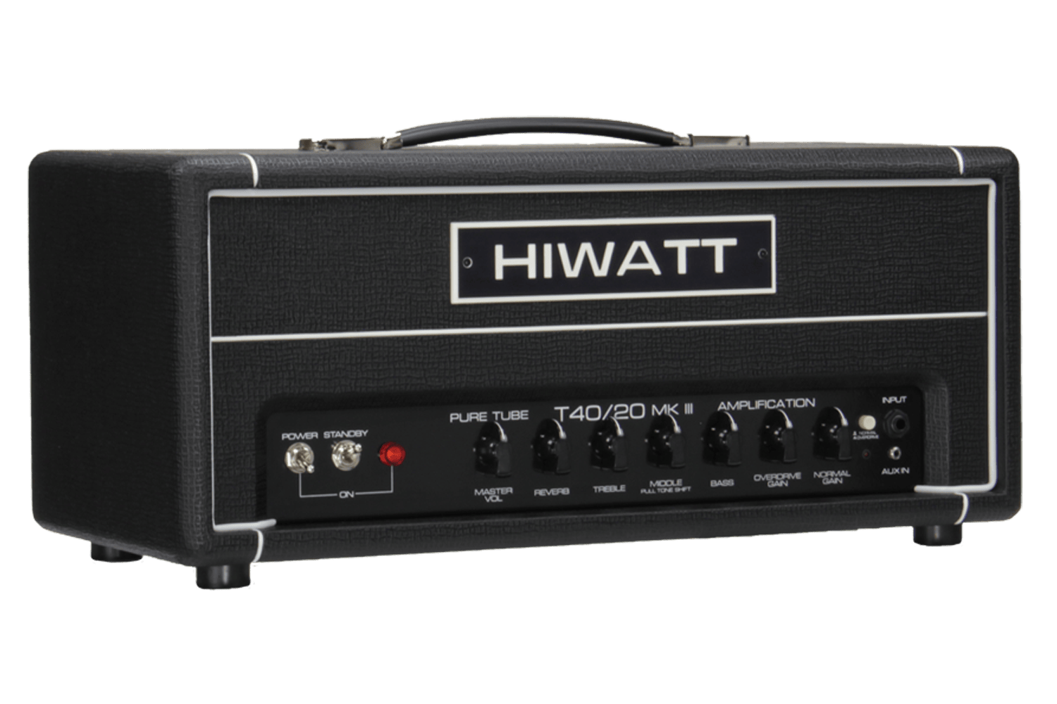 Hiwatt T40/20 Head - view 2