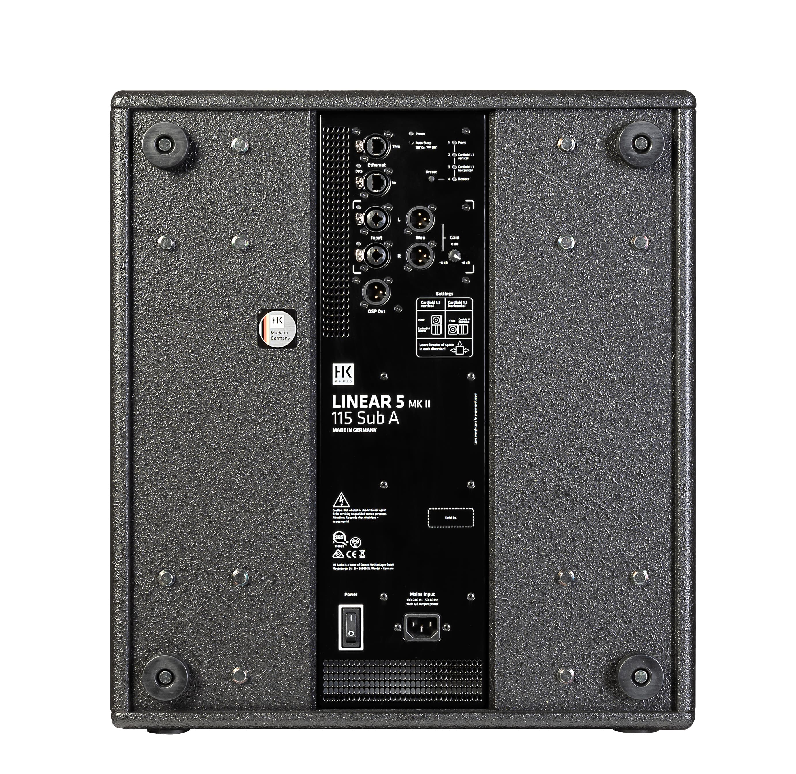 HK Audio LINEAR 5 MK II 115 Sub A Active 15 inch Subwoofer - view 4