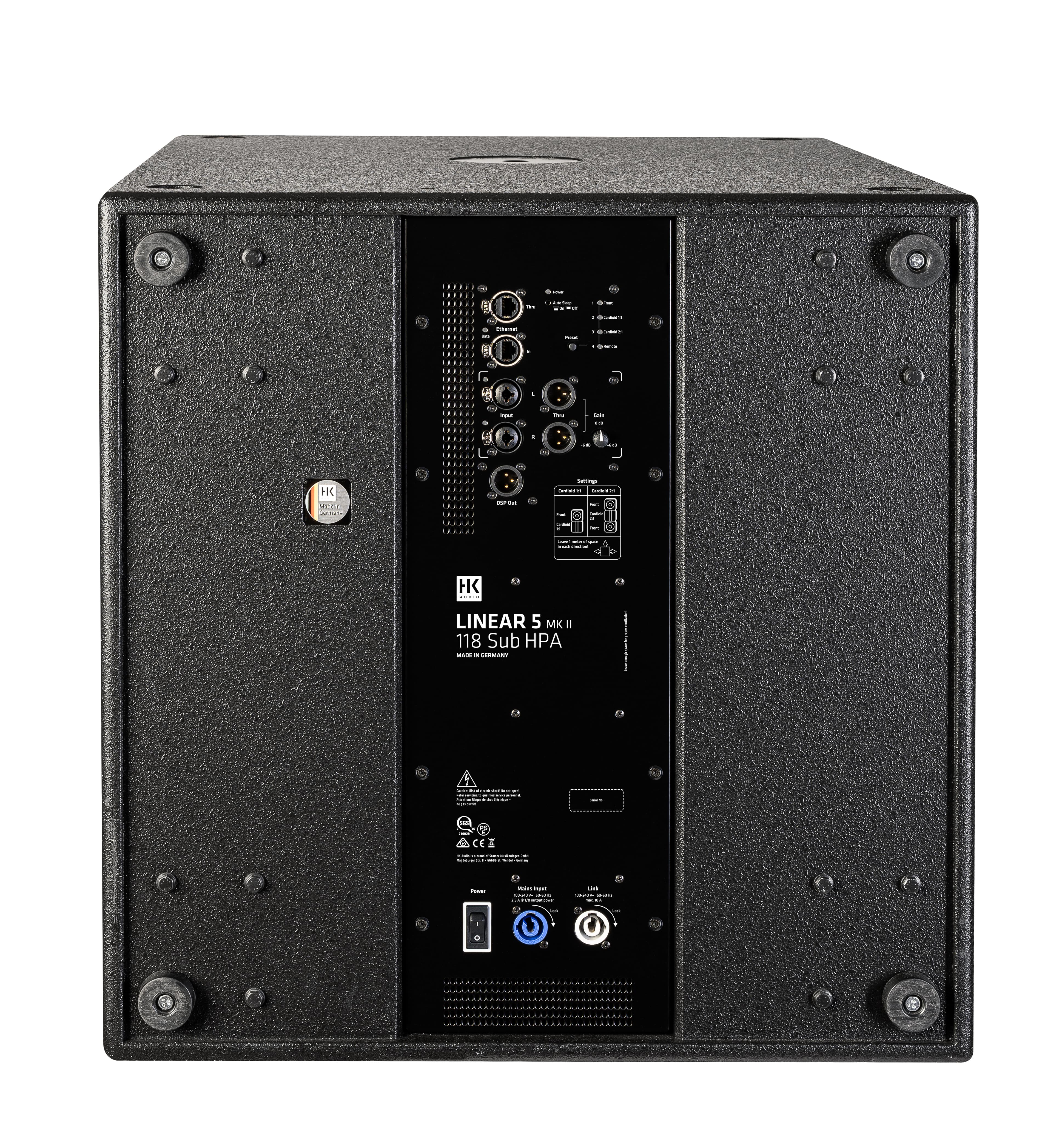 HK Audio LINEAR 5 MK II 118 Sub HPA High-Power Subwoofer - view 4