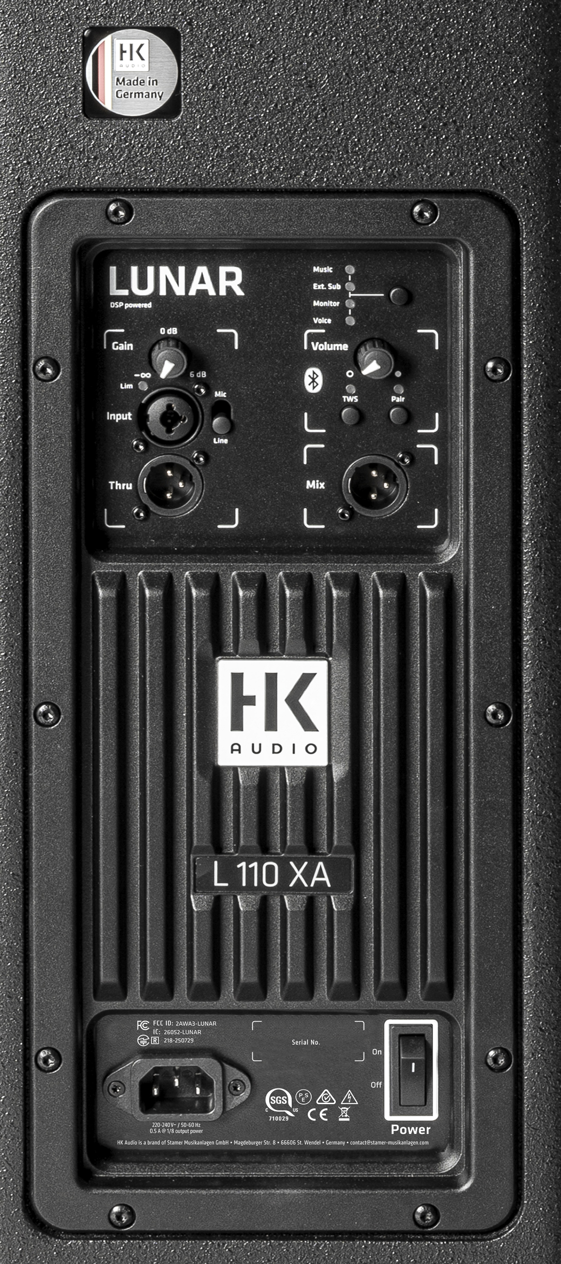 HK Audio LUNAR 110 XA Active 10 inch Loudspeaker - view 3