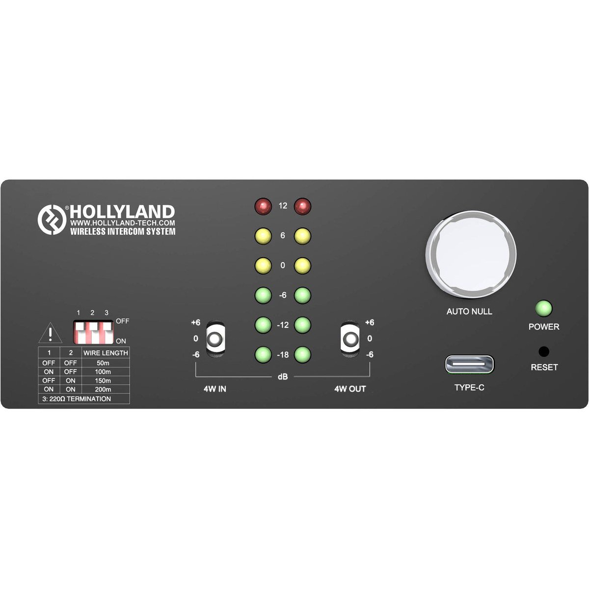 Hollyland 2/4 Wire Converter for Intercom Systems product image