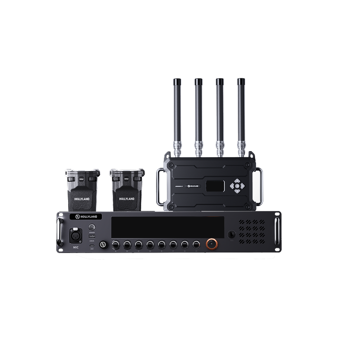 Hollyland Solidcom H1 Wireless Intercom System, 10 Beltpacks