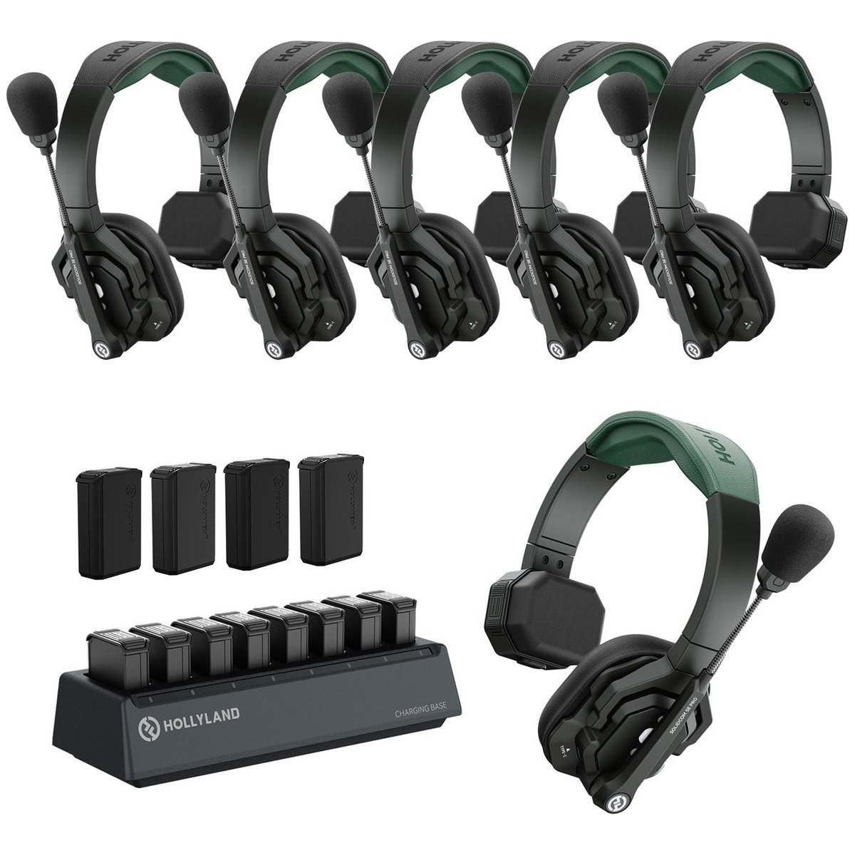 Hollyland Solidcom SE Pro 6-Users Wireless Intercom, 6 Headsets - view 4