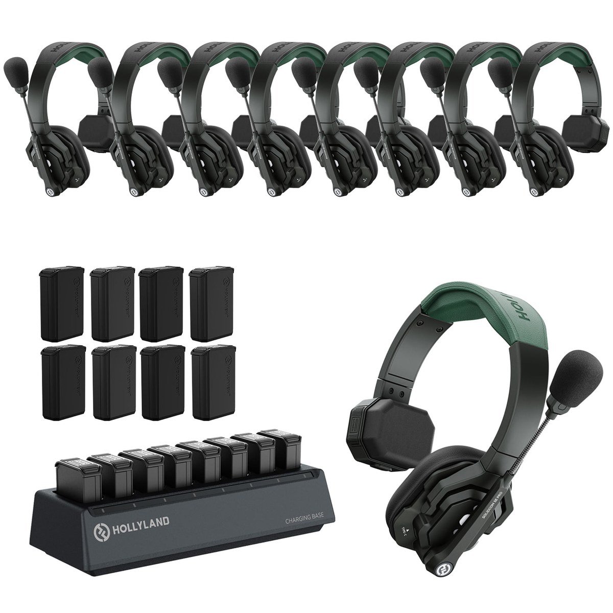 Hollyland Solidcom SE Pro 6-Users Wireless Intercom, 6 Headsets - view 6