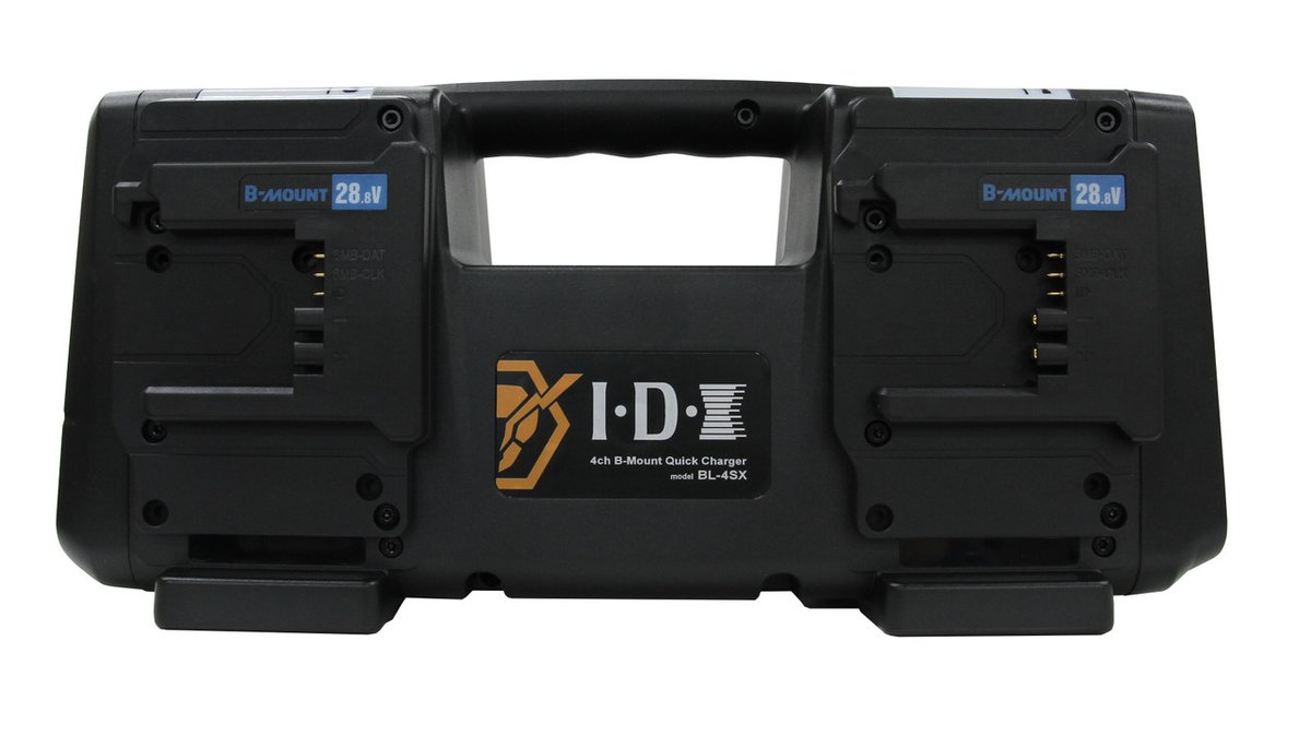 IDX BL-4SX B-Mount 4-Channel Simultaneous Quick Charger - view 2