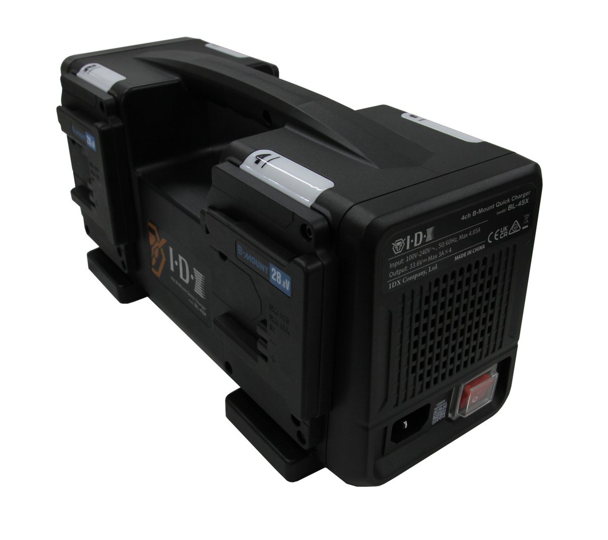 BL-4SX B-Mount 4-Channel Simultaneous Quick Charger
