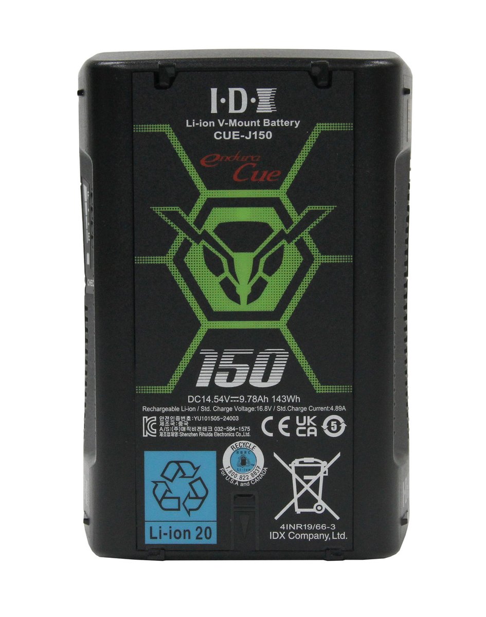IDX CUE-J150 143Wh V-Mount Battery product image