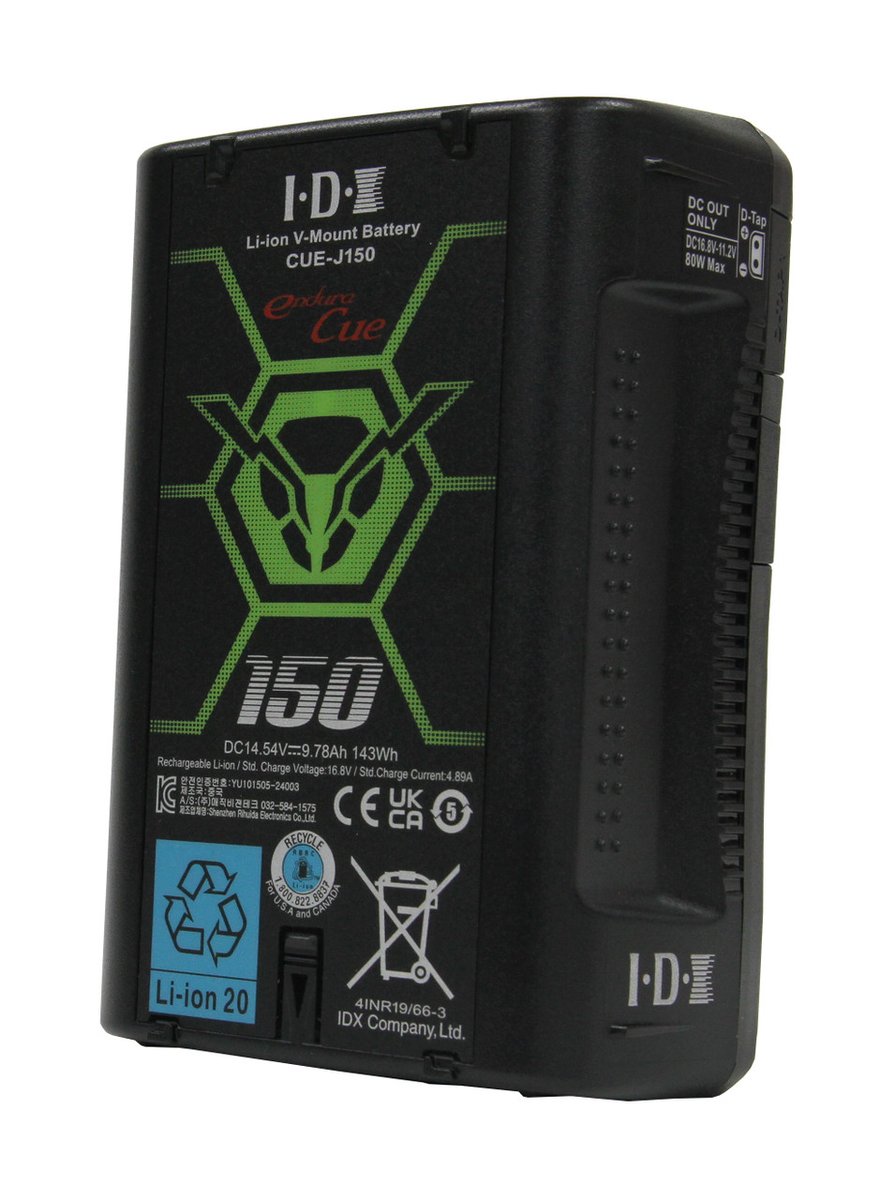 IDX CUE-J150 143Wh V-Mount Battery - view 6