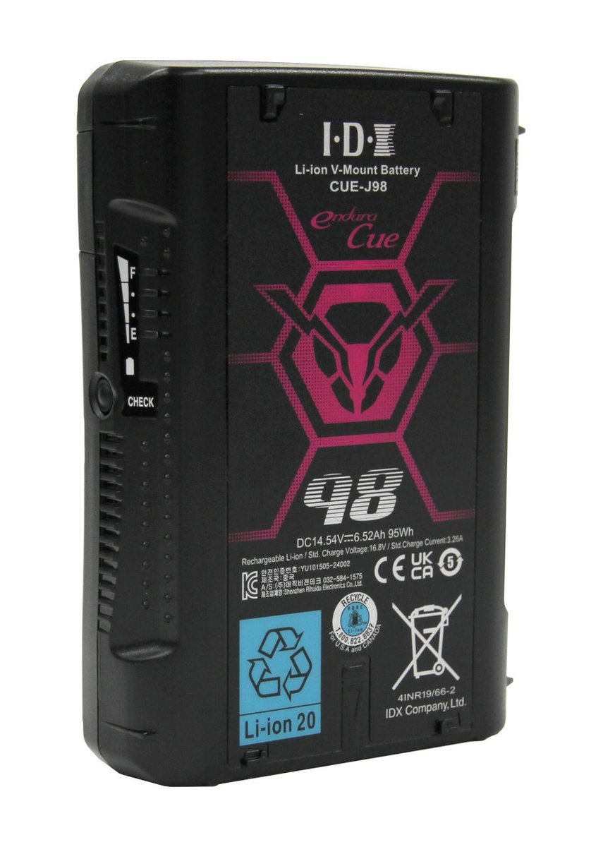 IDX CUE-J98 95Wh V-Mount Battery - view 6