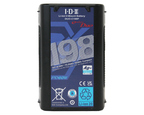 IDX DUO-C198P V-Mount Battery product image