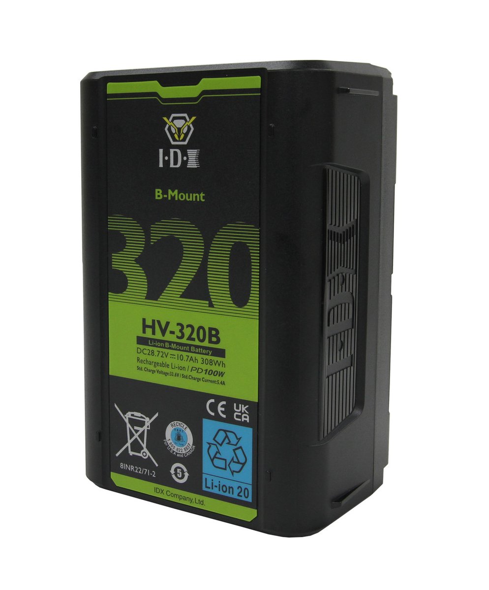 IDX CinePower HV-320B High-Load B-Mount Battery - view 5