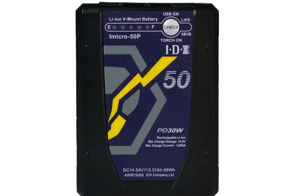 IDX Imicro-50P V-Mount Battery - view 4