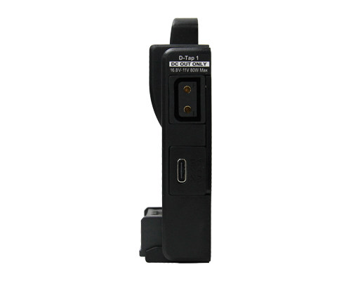 IDX P-Vmicro Micro V-Mount Adapter Plate with Dual D-Tap and USB-C - view 3