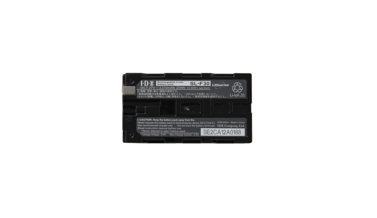 IDX SL-F Series L-Series Style Battery product image