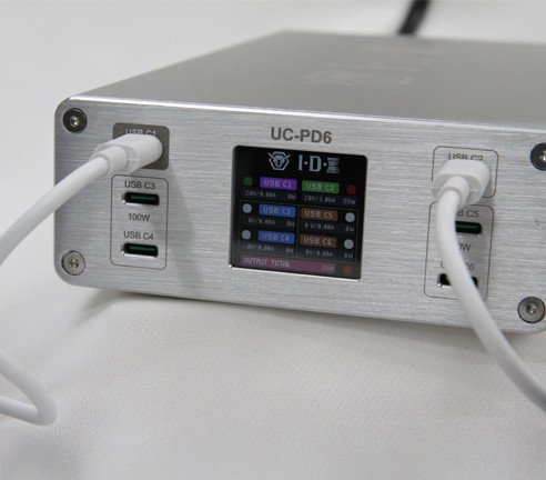 IDX UC-PD6 6-Port USB-C PD Charger - view 2