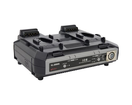 VL-2000S 2-Channel Simultaneous V-Mount Charger with 100W DC Output