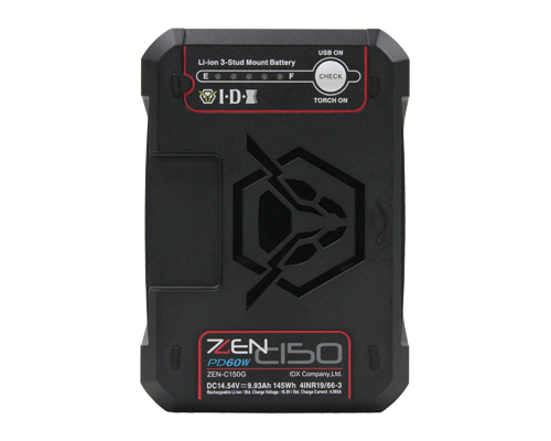 IDX ZEN-C150G Gold Mount Battery product image