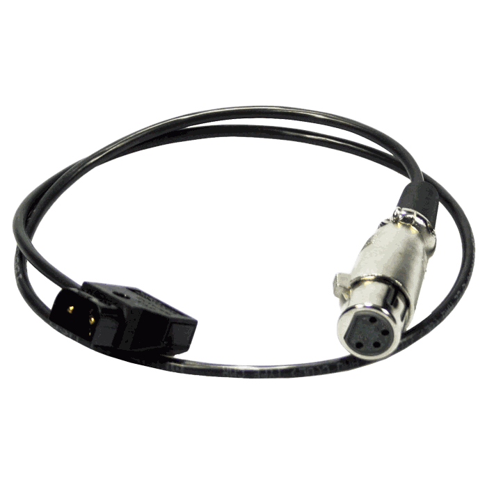 Ikan AB102 Anton/Bauer Power Tap Cable with 4-Pin XLR