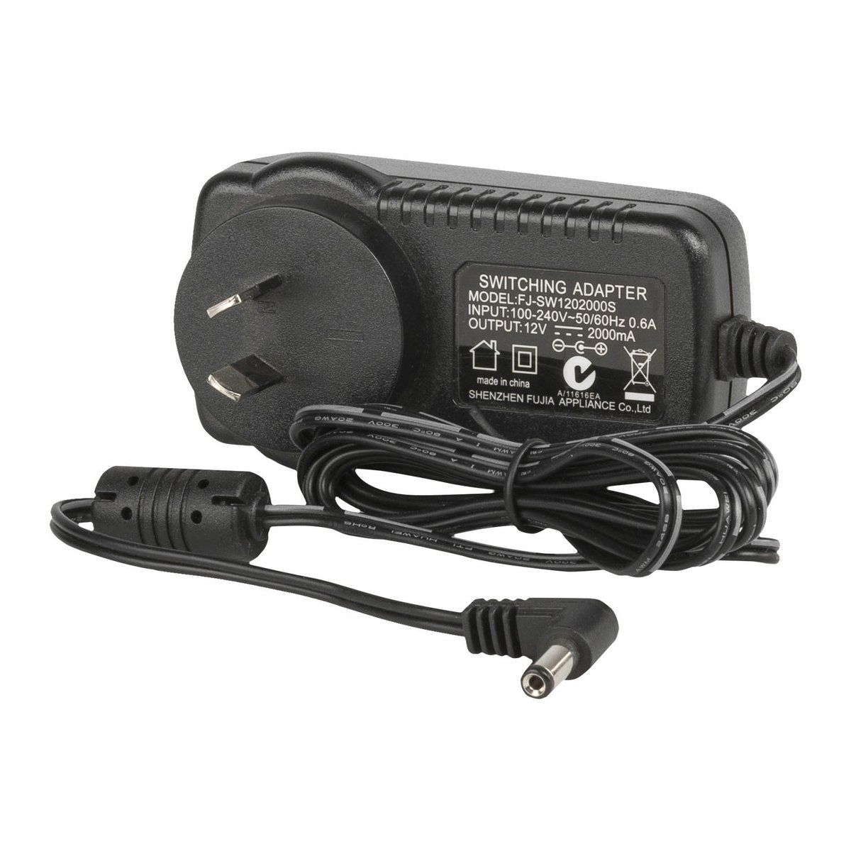 Ikan AC-12V-2A-TypeI 12 Volt 2 Amp AC/DC Adapter for AU/Australia