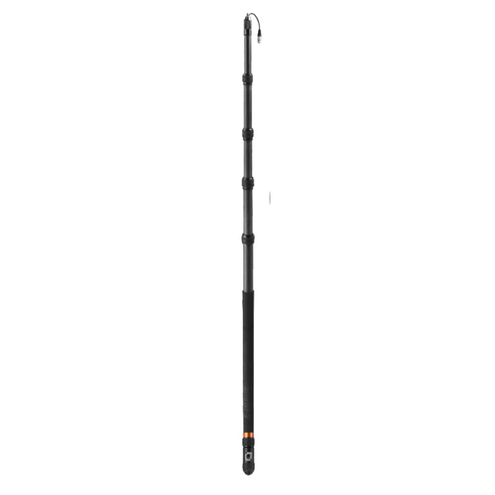 Ikan 16' Carbon Fiber Telescoping Boom Pole with Internal Cable and XLR Base (E-Image)