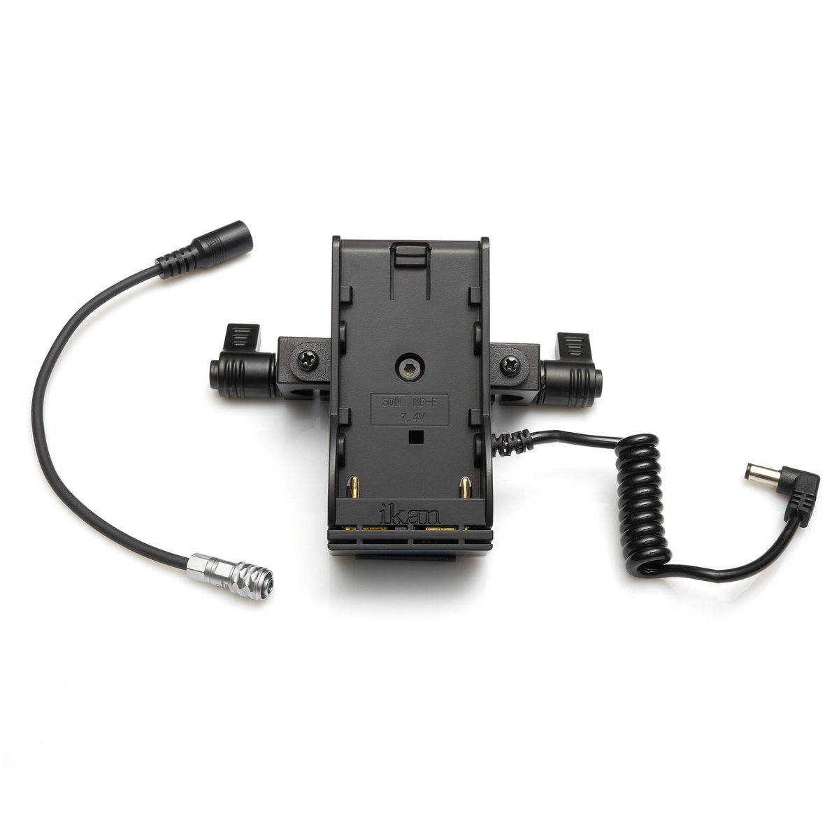 Ikan STRATUS Blackmagic Pocket Cinema Camera 4K & 6K Dual 15mm Rod DV Battery Power Kit for L-Series product image