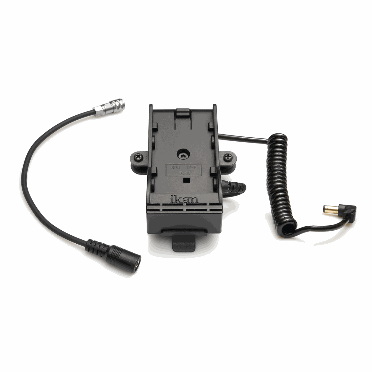 Ikan BMPCC4K6K-PWR-BC-S STRATUS Blackmagic Pocket Cinema Camera 4K & 6K Belt Clip DV Power Kit for L-Series product image