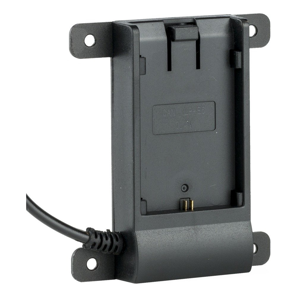 Ikan BP5T-E6 Canon E6 Battery Plate w/ Coax Connector