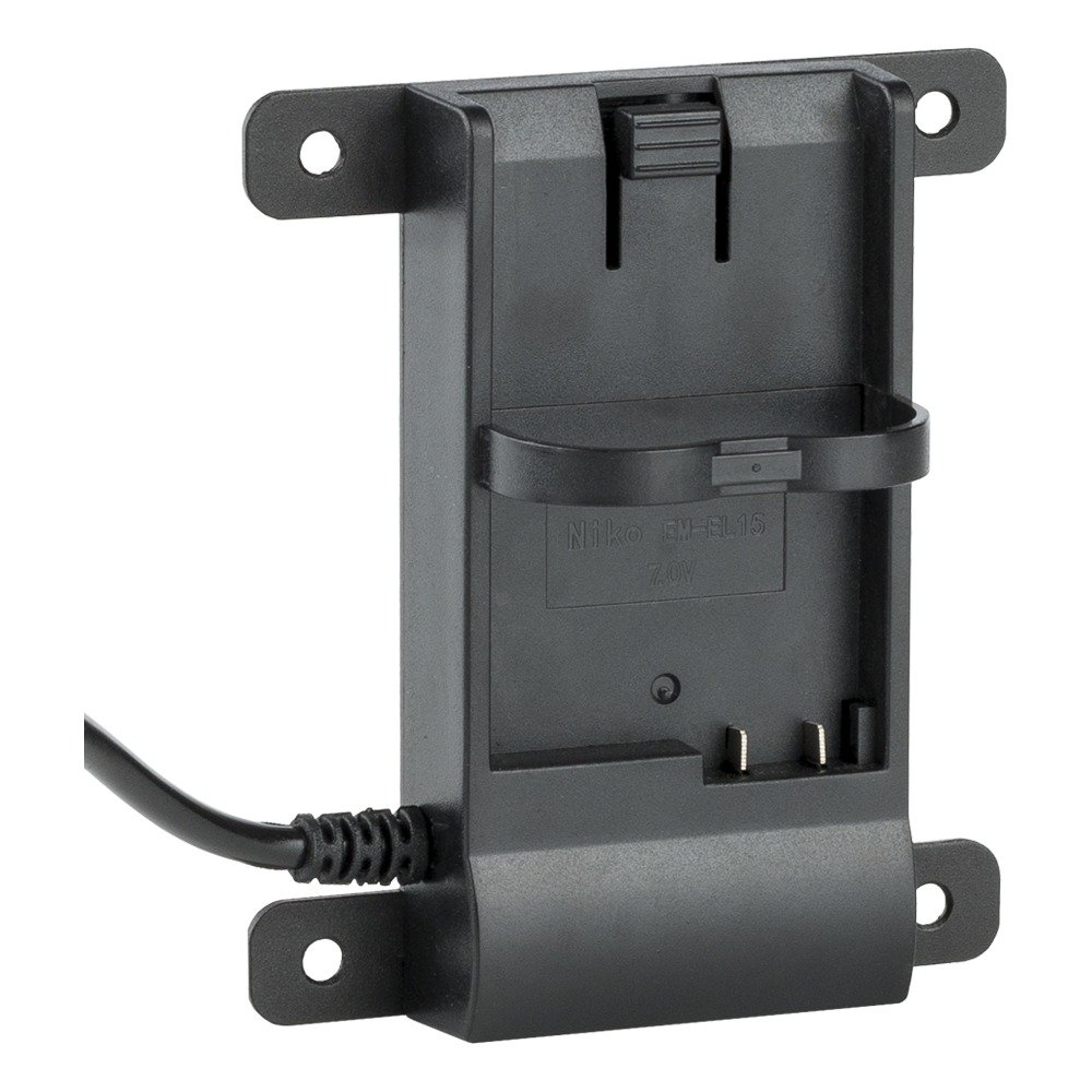 Ikan BP5T-N Nikon EL-15 Battery Plate w/ Coax Connector