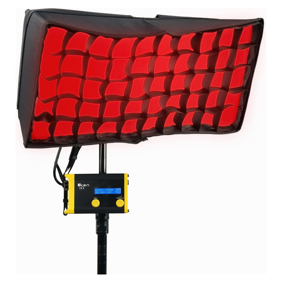 Ikan Canvas Full Color Bendable LED Panel with Tuneable RGBWA Color Control