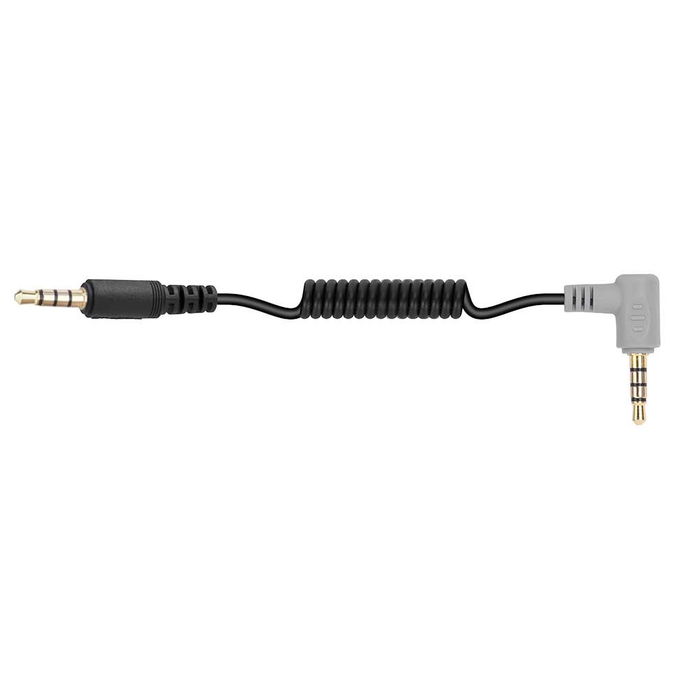 Ikan CVM-DR-SPX 3.5m TRRS-TRRS Microphone Coiled Audio Output Cable - 23" Max (CoMica) - view 3