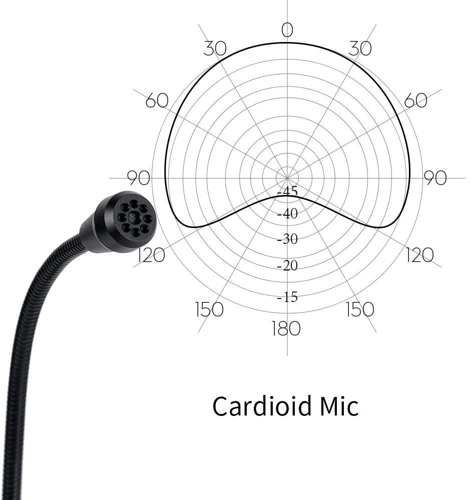 Ikan CVM-GM-C1 3.5mm Gooseneck Directional Lavalier Mic (Cardioid) (CoMica) - view 2