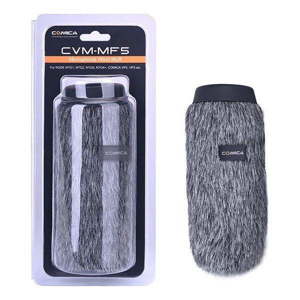 Ikan CVM-MF5 Microphone Wind Muff for Comica VP2, VP3, and RODE NTG1/2, NTG4/4+ (CoMica) - view 4