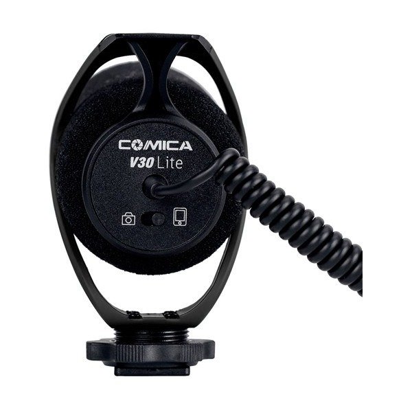 Ikan CVM-V30 LITE B Electret Super-Cardioid Directional Condenser Shotgun Video Microphone (Black) (CoMica) - view 5