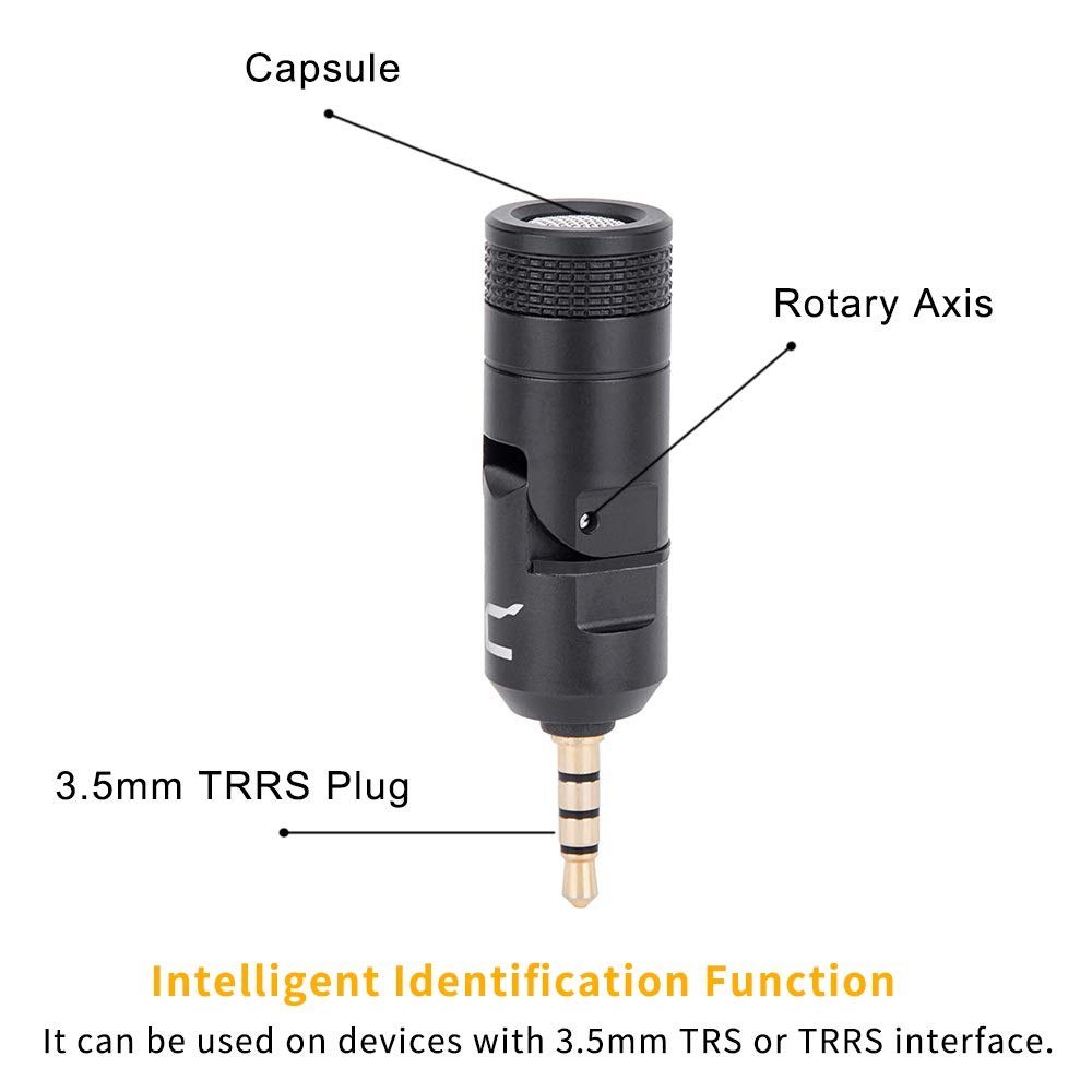 Ikan CVM-VS07C Mini Flexible Cardioid Microphone for DSLR, Smart Phone, GoPro, and Camcorders (Comica) - view 2