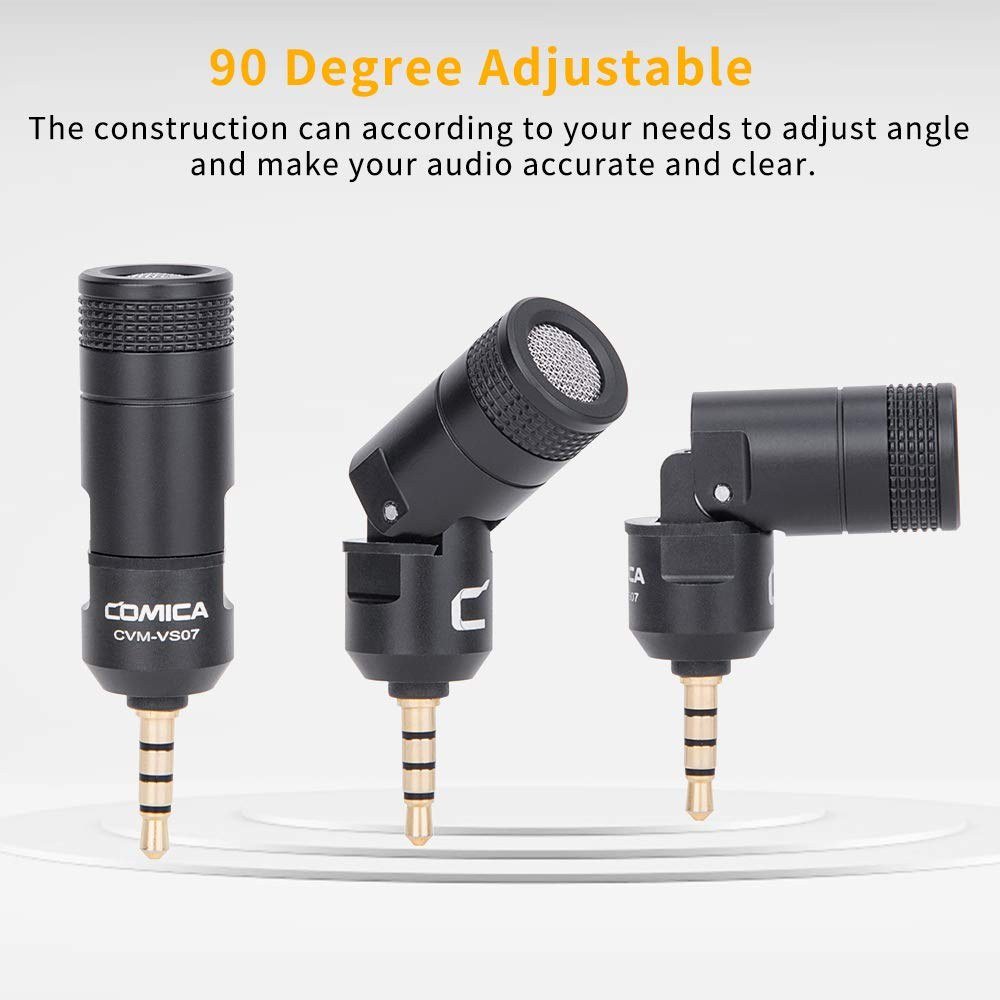 Ikan CVM-VS07C Mini Flexible Cardioid Microphone for DSLR, Smart Phone, GoPro, and Camcorders (Comica) - view 3