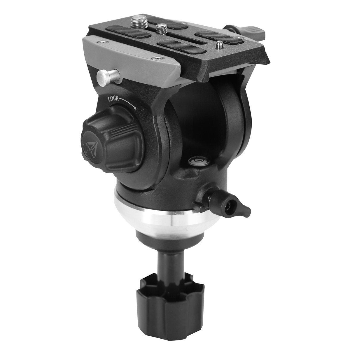 Ikan 2-Stage Carbon Fiber 65mm Fluid Head Tripod Kit, 6.6 lbs Payload, (E-Image) - view 2