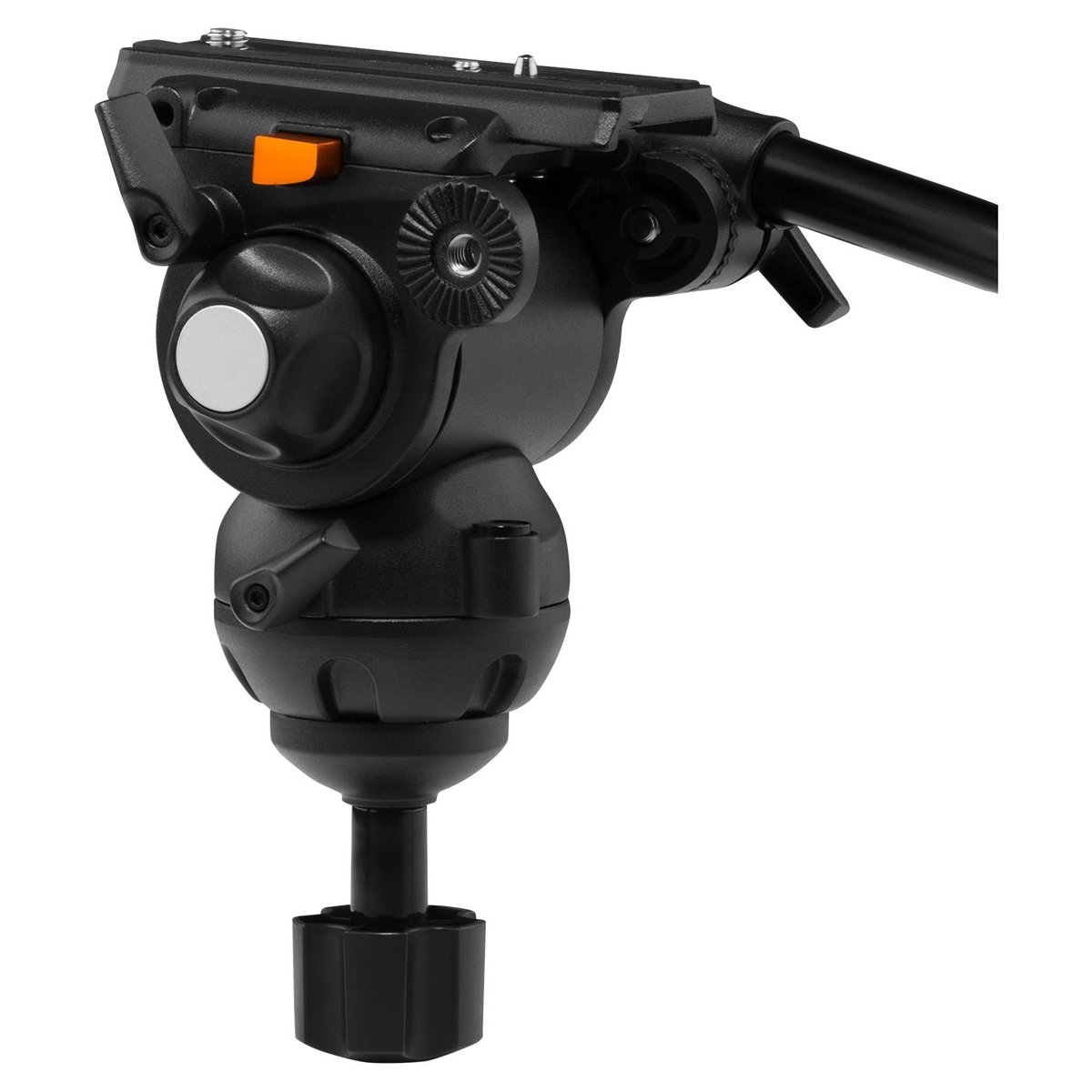 Ikan 2-Stage Aluminum 75mm Fluid Head Tripod Kit, 11 lbs Payload, with Variable Friction Tilt Drag (E-Image) - view 2