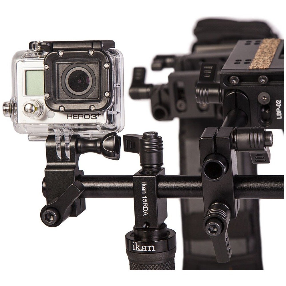 Ikan ELE-GP15A Go Pro 15mm Rail Mount A - view 3