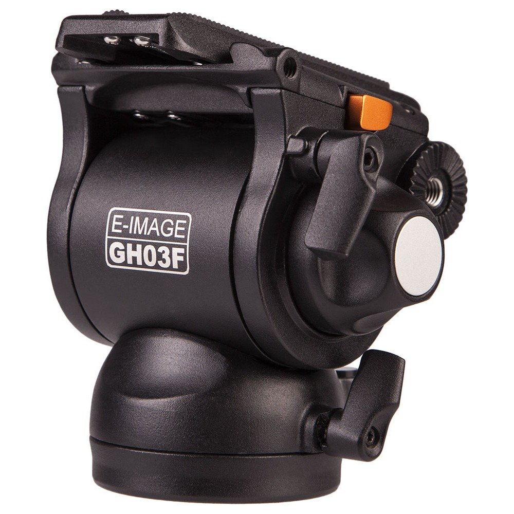 Ikan GH03F Flat Base Pro Fluid Video Head 11 lbs max (E-Image) - view 2