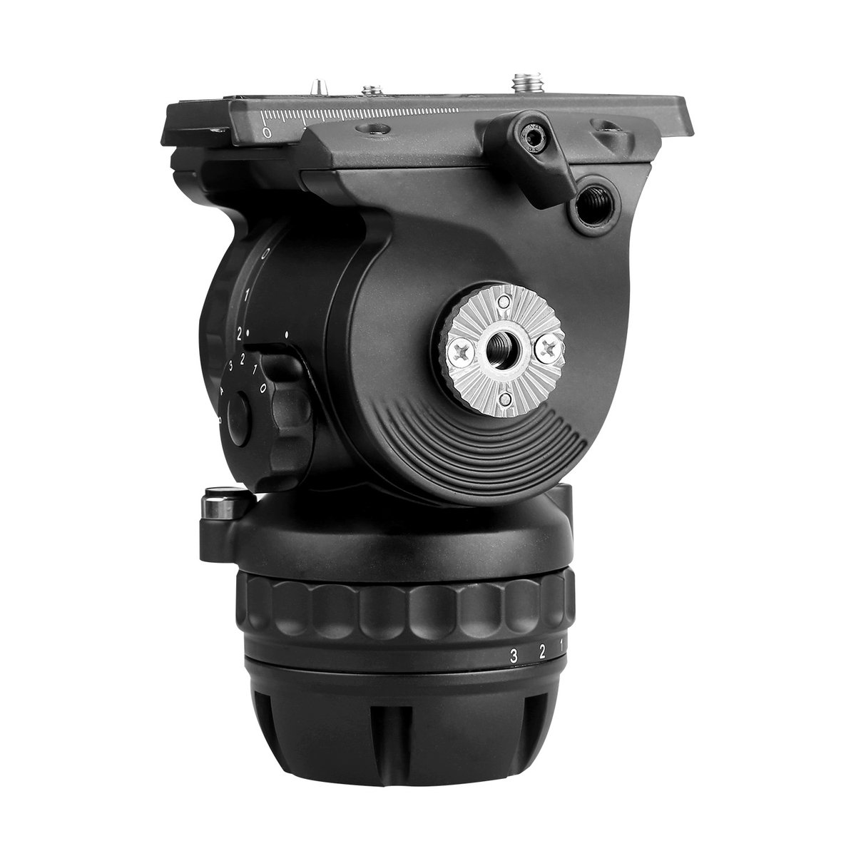 Ikan GH06F 75mm Flat Base Pro Fluid Video Head, 13.2 Counterbalance Payload (E-Image) - view 2