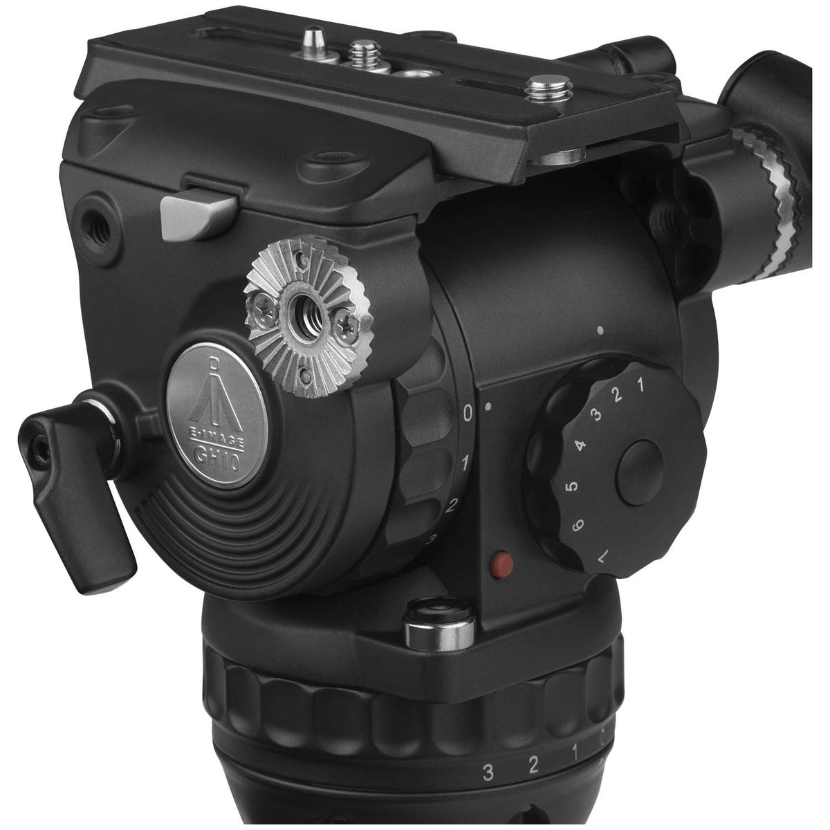 Ikan GH10 75mm Pro Fluid Video Head 22 lbs max(E-Image) - view 2