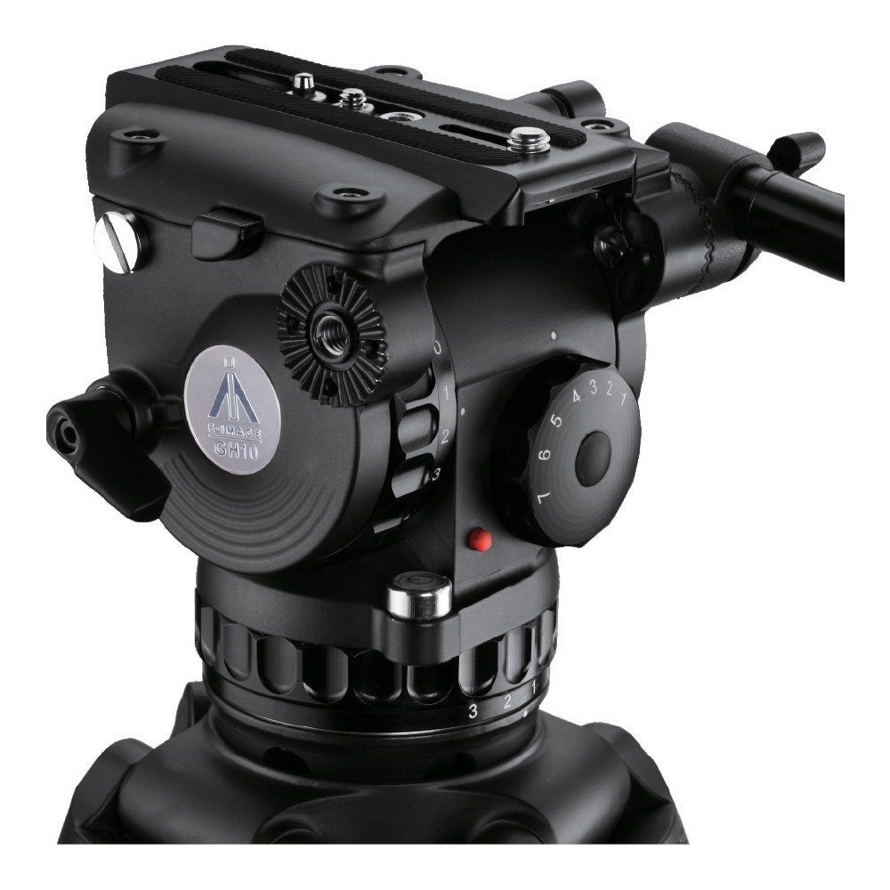Ikan GH10L 100mm Pro Fluid Video Head 22 lbs max (E-Image)