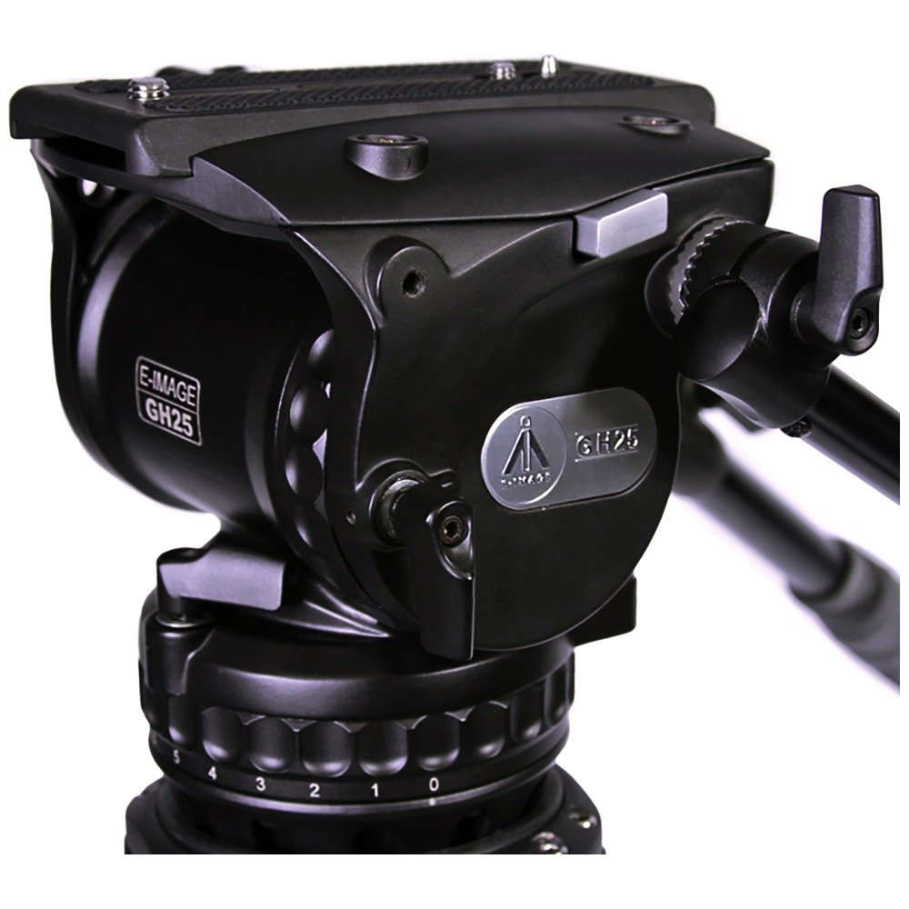 Ikan GH25 100mm Pro Fluid Video Head, 61.7 lbs Max Payload Capacity, Adjustable Counterbalance and Drag (E-Image) - view 2