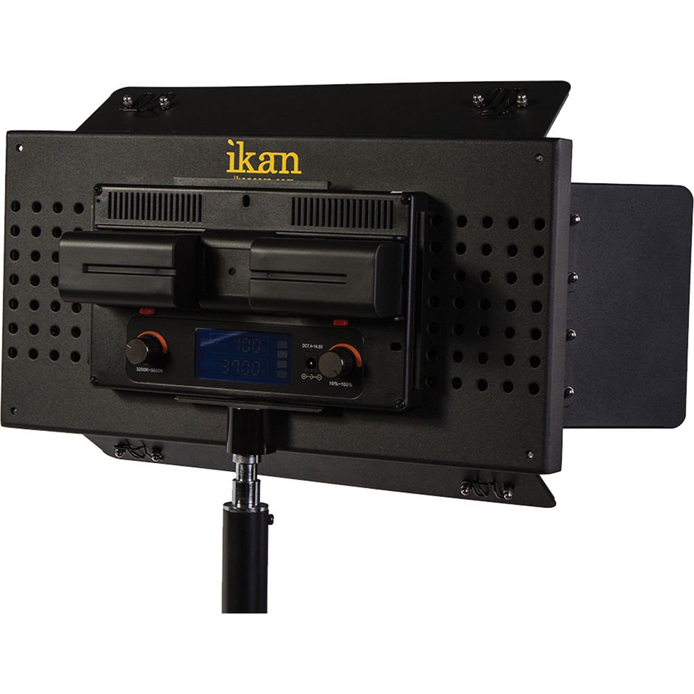 Ikan IB508-v2 Bi-color LED Studio Light w/ Light Stand Mount - view 2