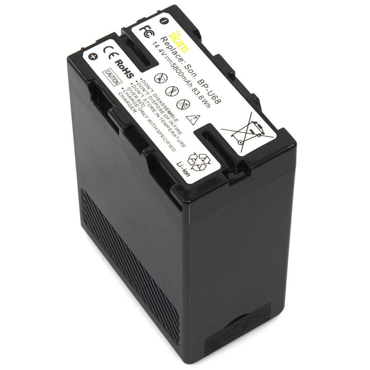 Ikan IBS-U68 High Capacity BP-U Battery with D-Tap and USB Ports - view 2