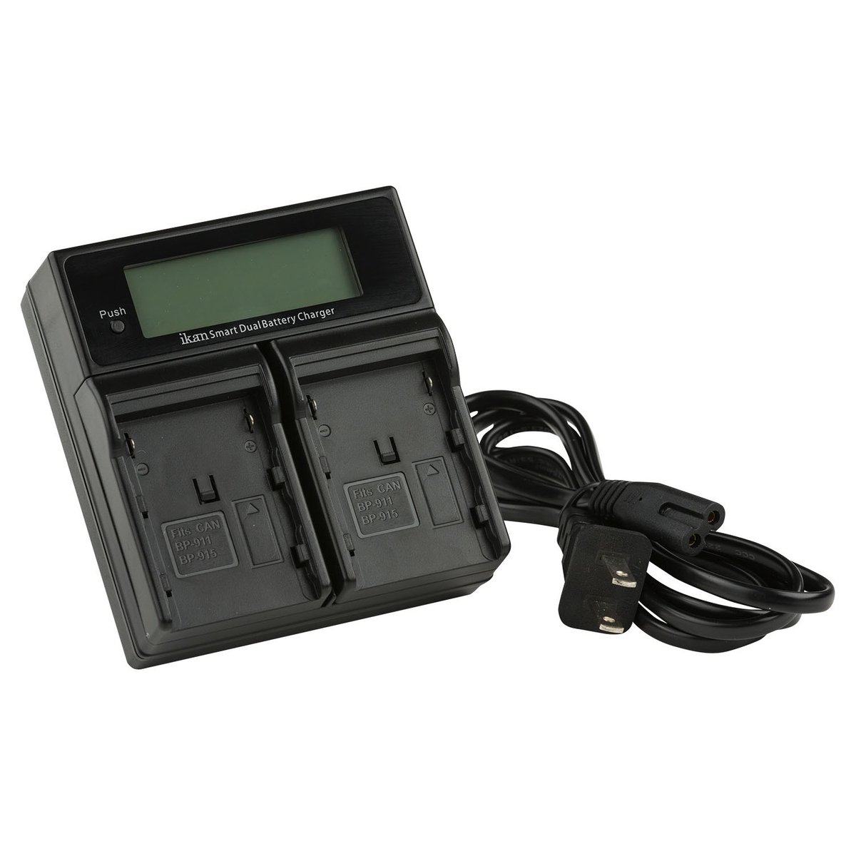 Ikan ICH-KDUAL-900 Dual Charger for Canon 900 Style Batteries